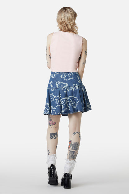 Dangerfield - Edie Bow Tank - pink