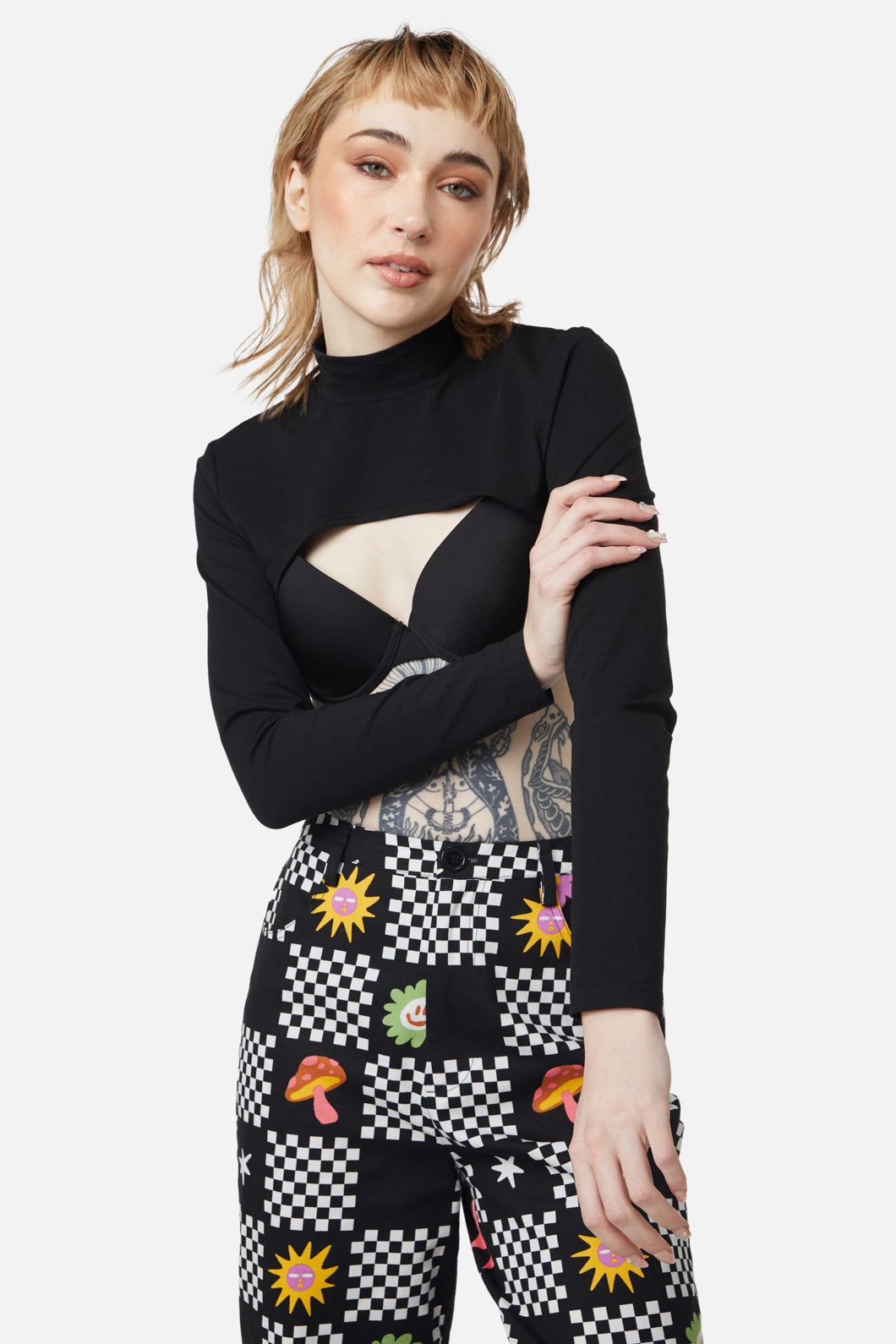 Dangerfield - Jersey Layering Sleeves - black