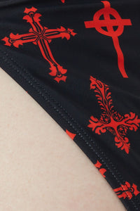 Dangerfield - Vowed Bikini Bottom - black