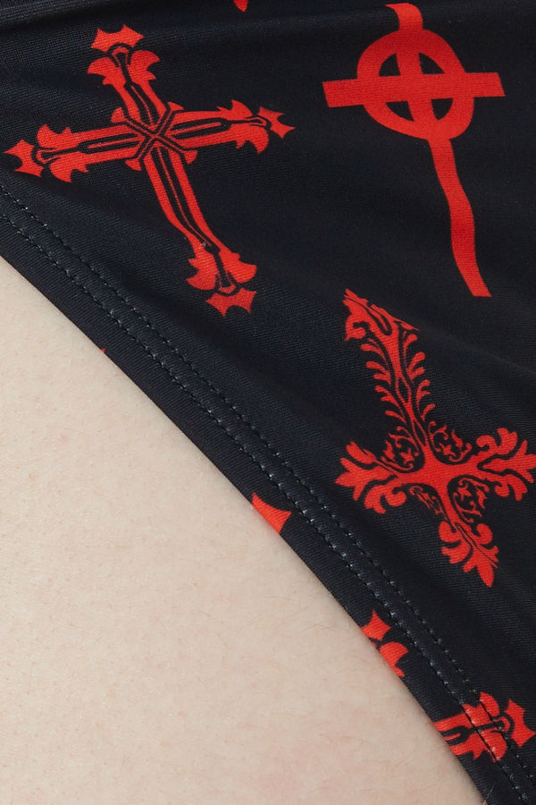 Dangerfield - Vowed Bikini Bottom - black