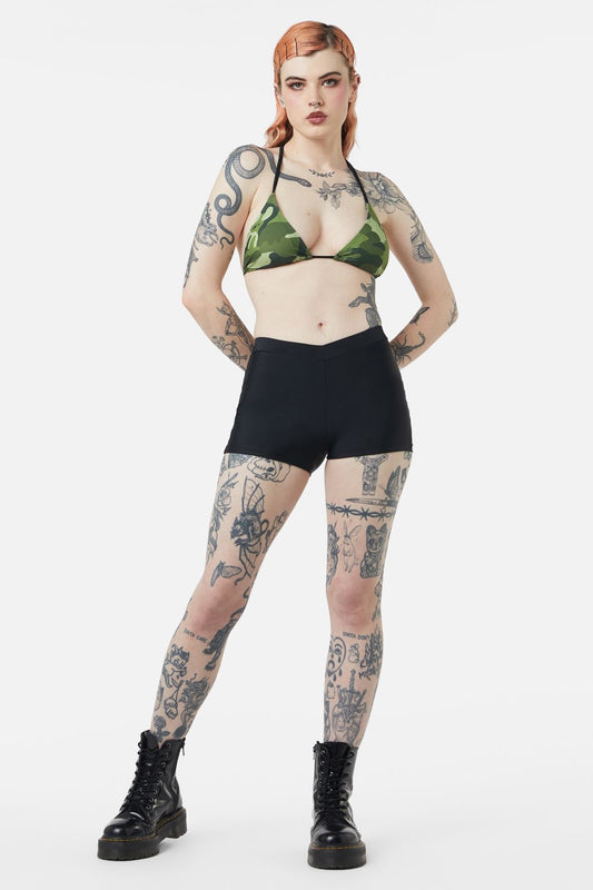 Dangerfield - Swim Booty Shorts - black
