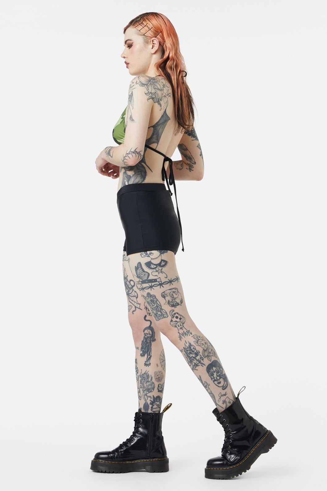 Dangerfield - Swim Booty Shorts - black