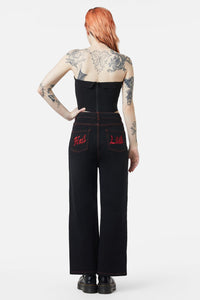 Dangerfield - Hail Lilith Charm Corset - black