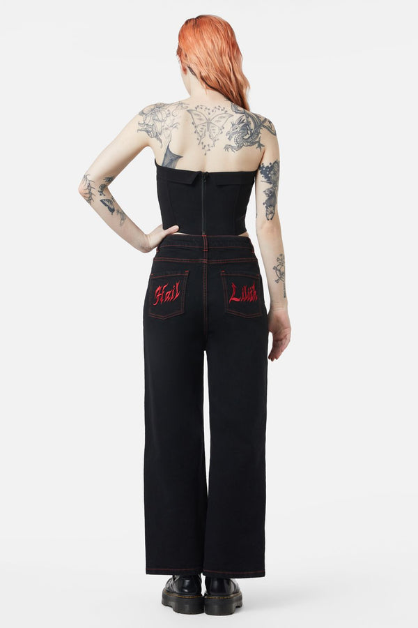 Dangerfield - Hail Lilith Charm Corset - black