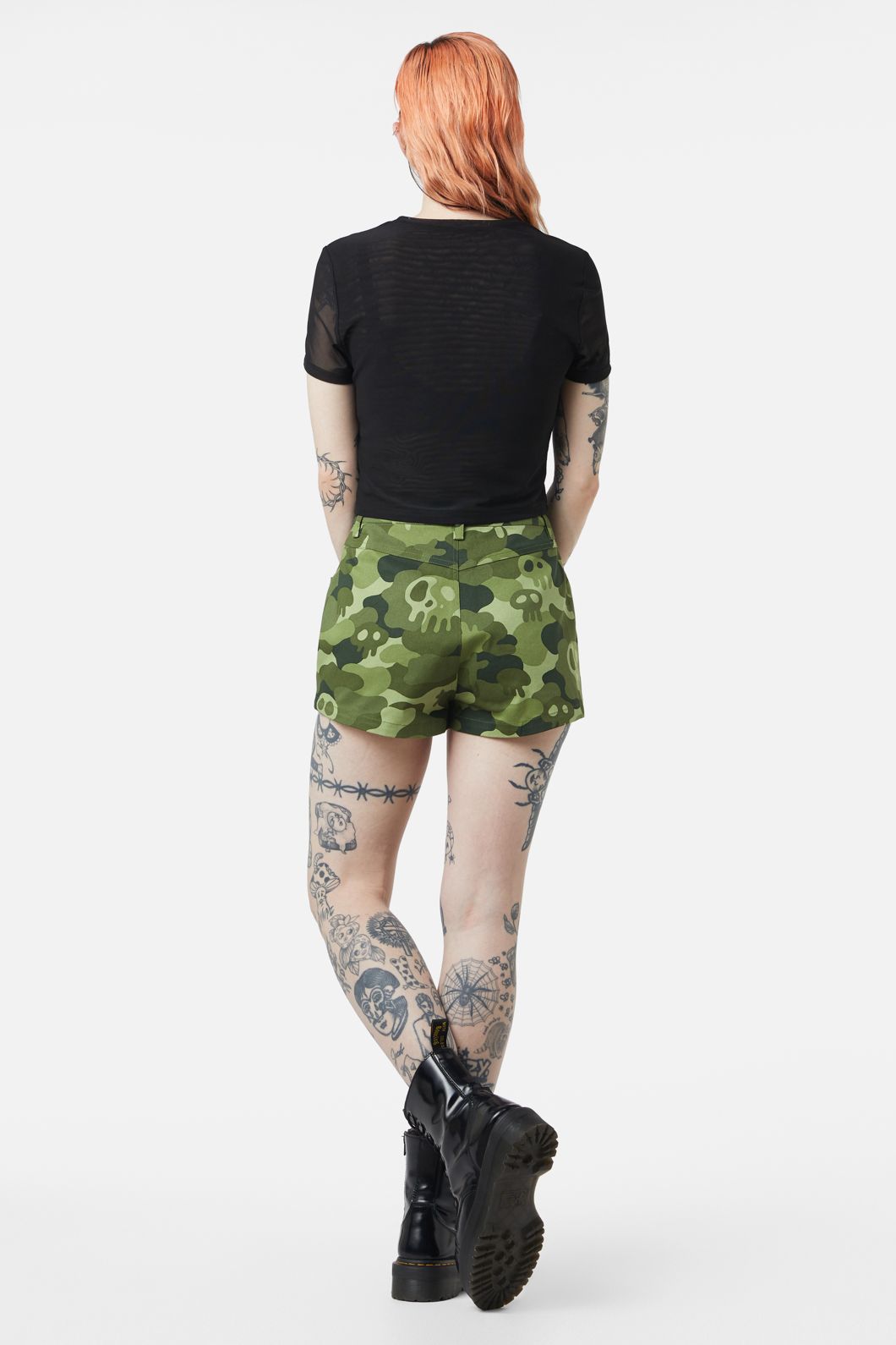 Dangerfield - Eliza Mesh Top - black