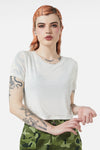 Dangerfield - Eliza Mesh Top - white