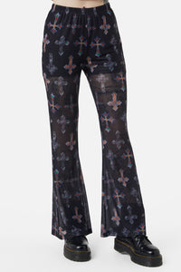 Dangerfield - Hope Had Died Mesh Pants - black