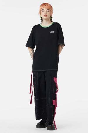 Dangerfield - Kewties OS Froggo Tee - black