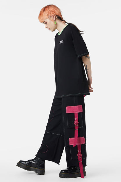 Dangerfield - Kewties OS Froggo Tee - black