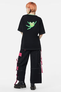 Dangerfield - Kewties OS Froggo Tee - black