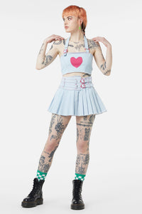 Dangerfield - Kewties Heart Corset - blue