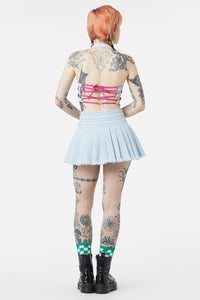 Dangerfield - Kewties Heart Corset - blue