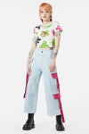 Dangerfield - Kewties Multi Crop Top - multi