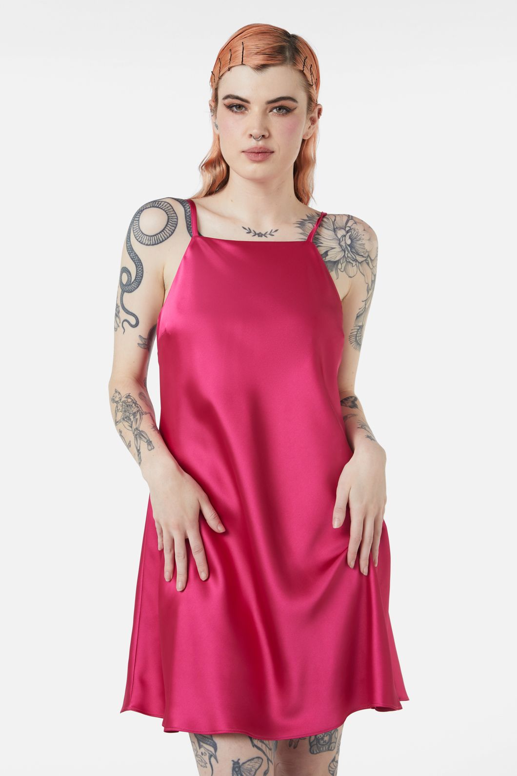 Dangerfield - Call Me Dress - raspberry