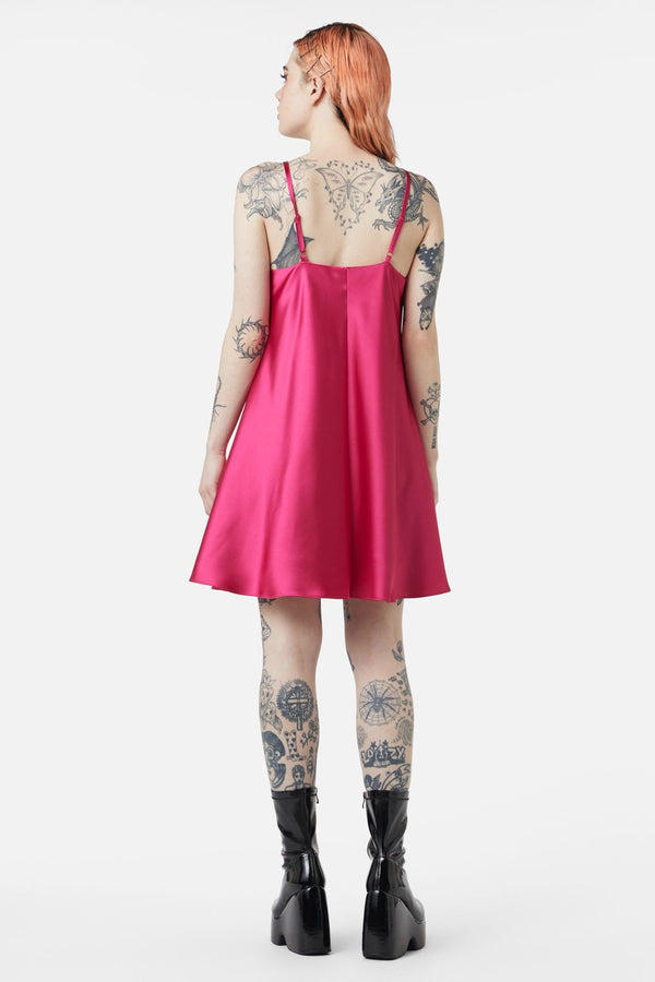 Dangerfield - Call Me Dress - raspberry