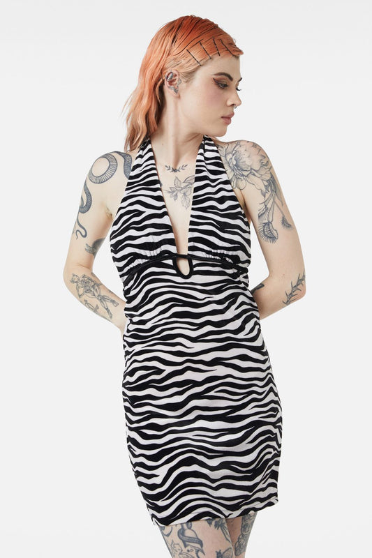 Dangerfield - Debbie Dress - black-white