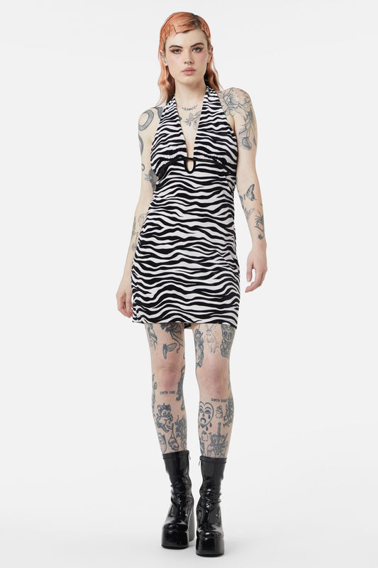 Dangerfield - Debbie Dress - black-white