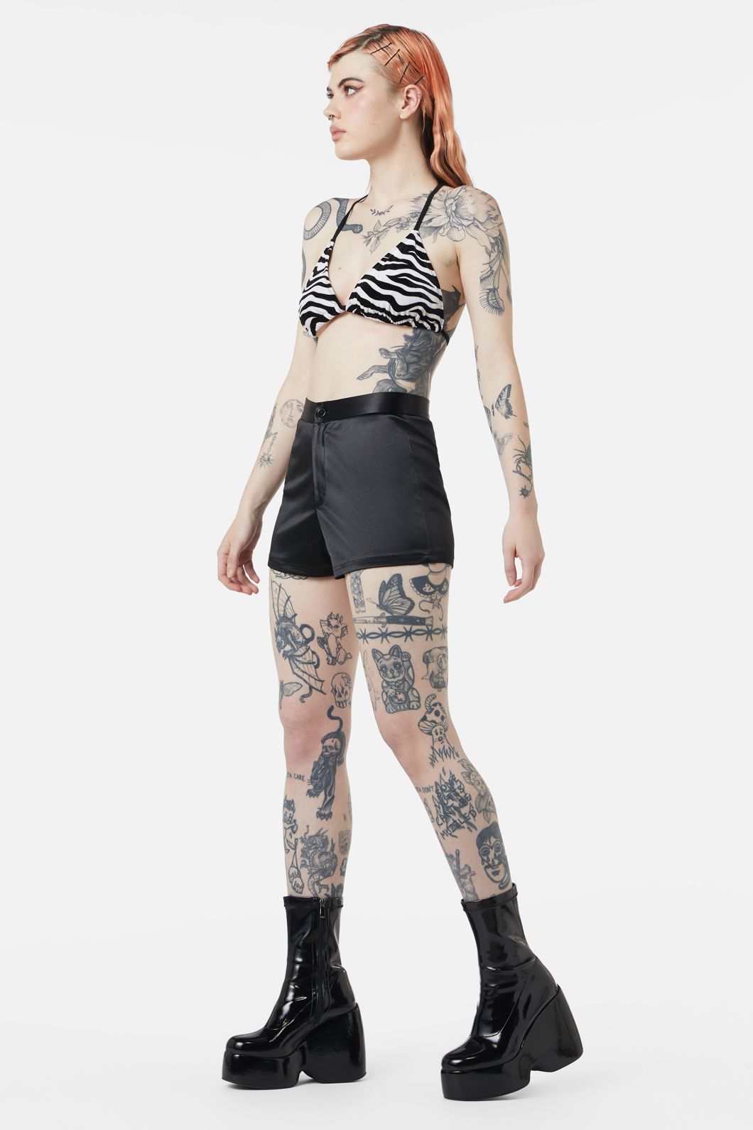 Dangerfield - Debbie Bikini Top - black-white