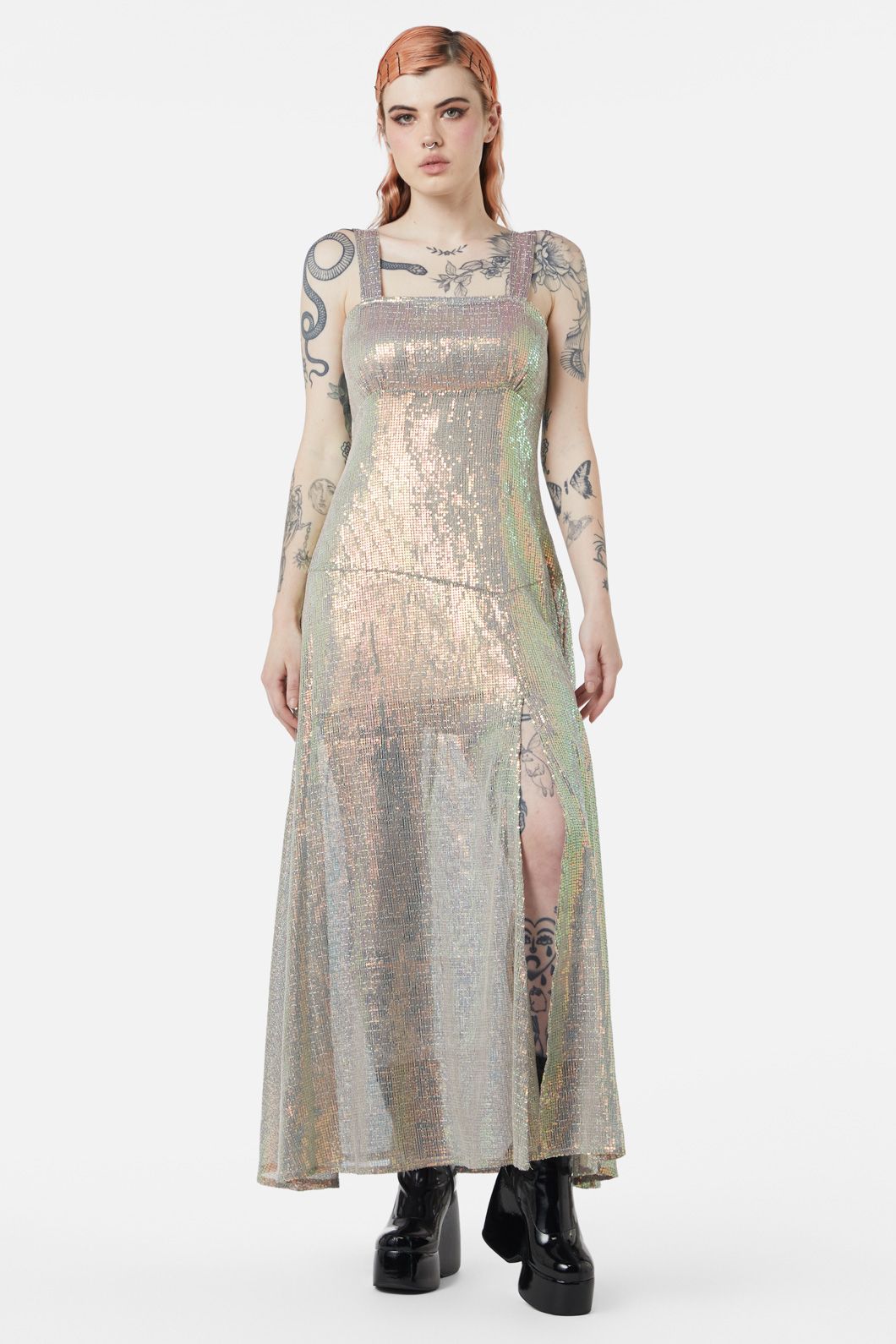 Dangerfield - Gloria Dress - champagne