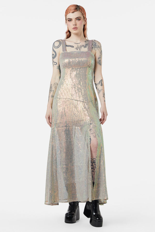 Dangerfield - Gloria Dress - champagne