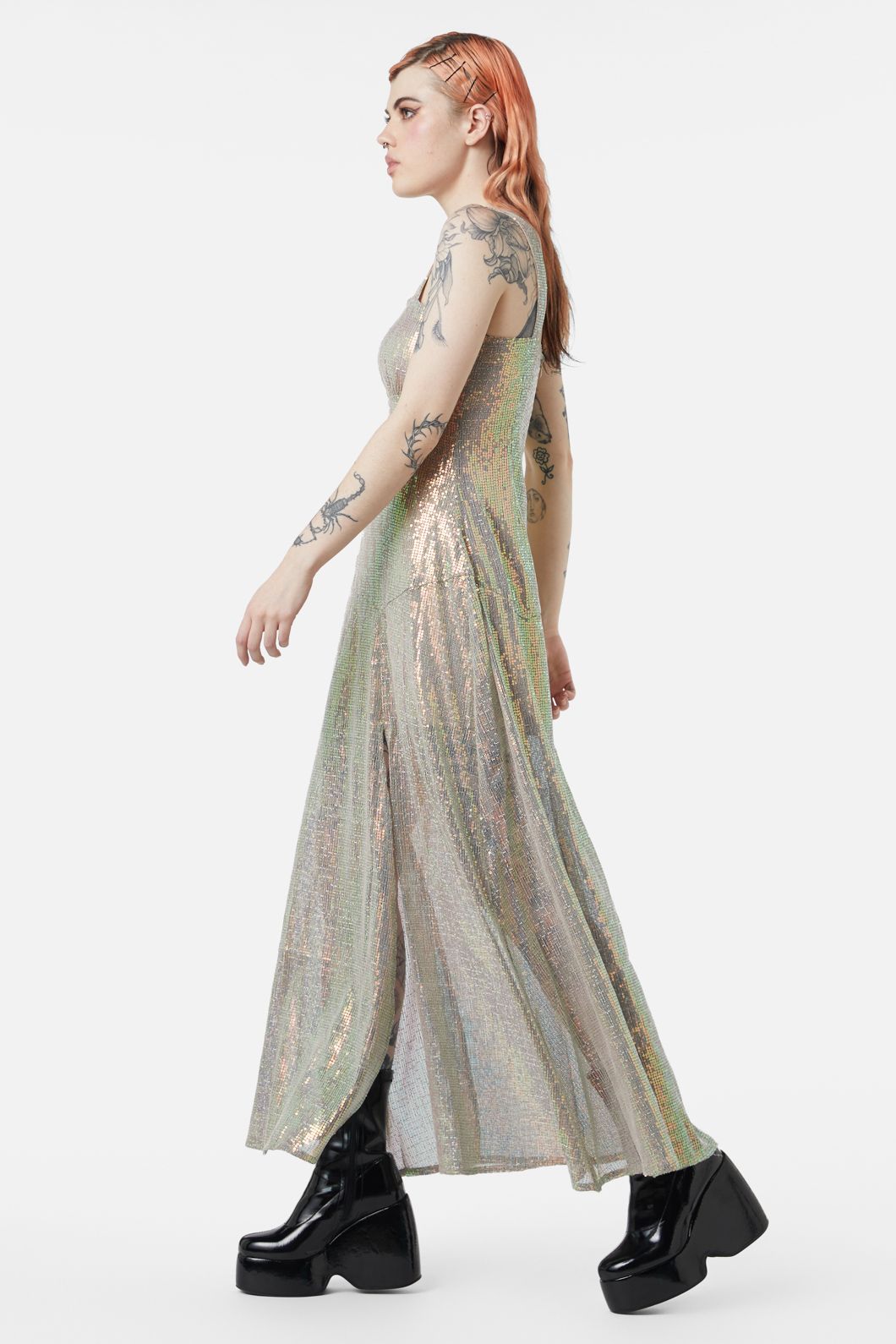Dangerfield - Gloria Dress - champagne