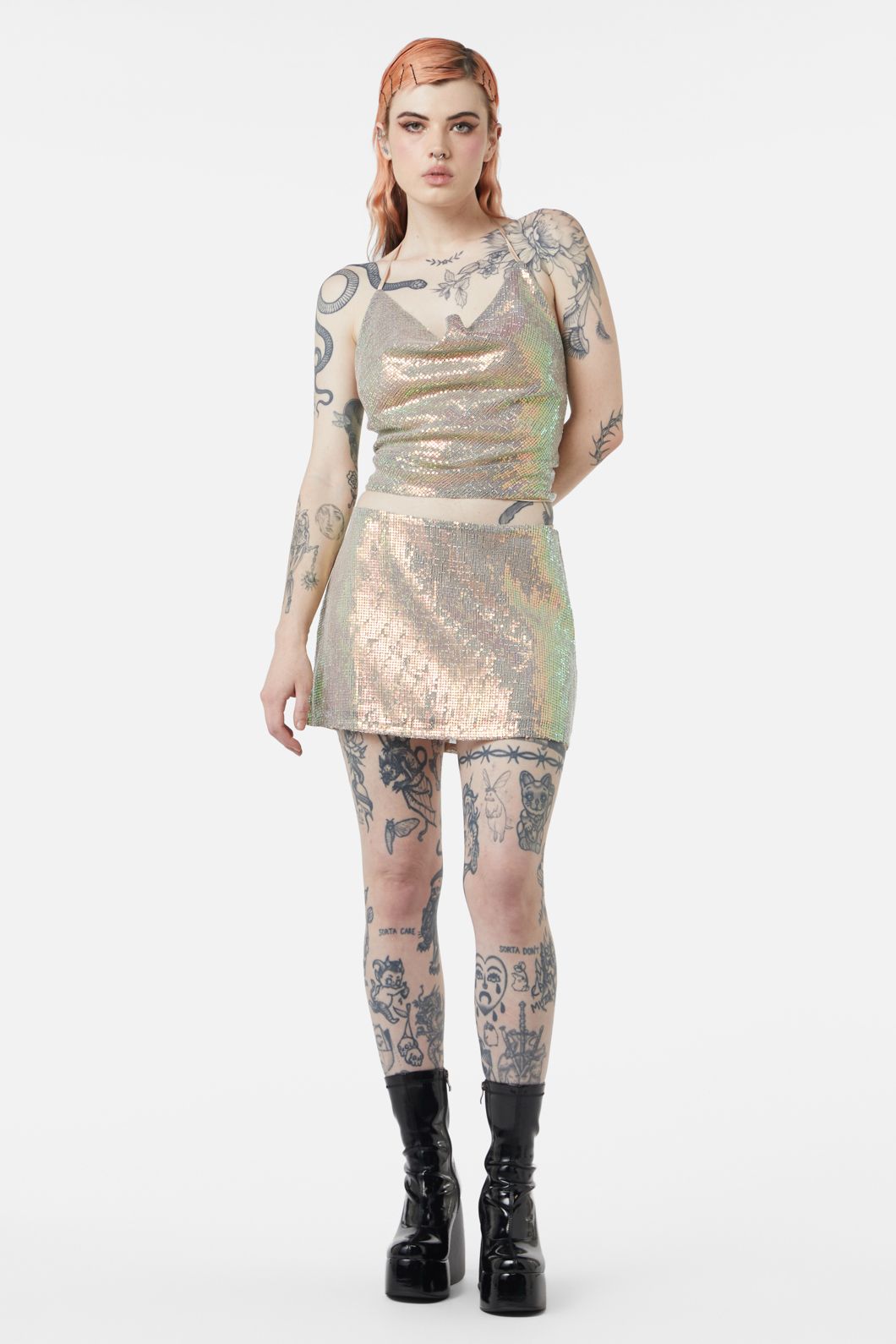 Dangerfield - Gloria Skirt - champagne