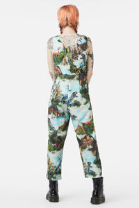 Dangerfield - Triassic Scene Printed Jumpsuit - multi