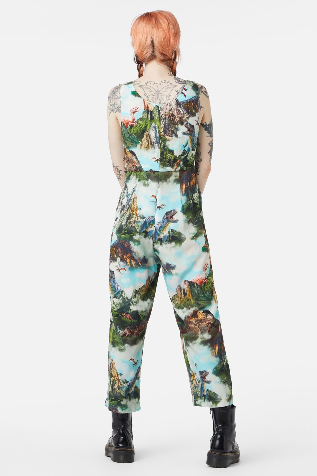 Dangerfield - Triassic Scene Printed Jumpsuit - multi