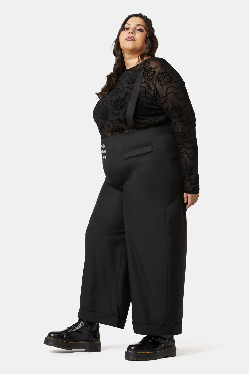 Curve Ornate Tux High Rise Pant – Dangerfield