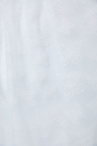 Dangerfield - Curve Butterflies On The Wall Mesh Dress - blue