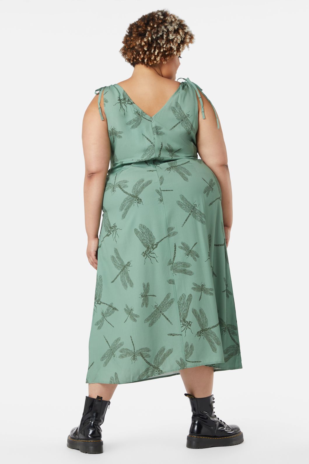Dangerfield - Curve New Beginnings Dress - green
