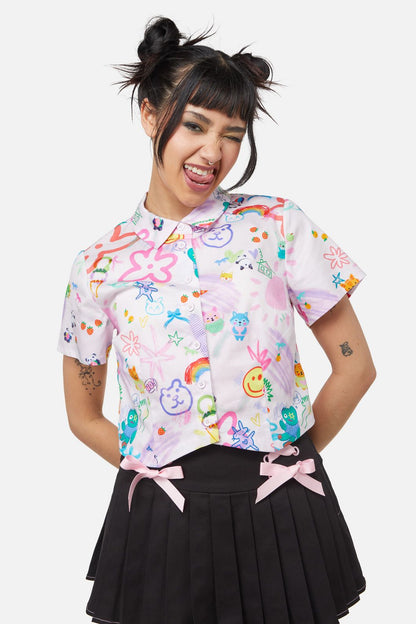 Dangerfield - Zero Concentration Shirt - multi