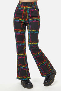 Dangerfield - Hype Queen Flare Pant - black
