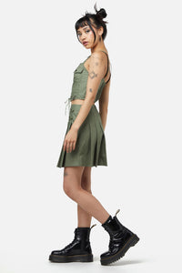 Dangerfield - Field Work Utility Bodice - olive