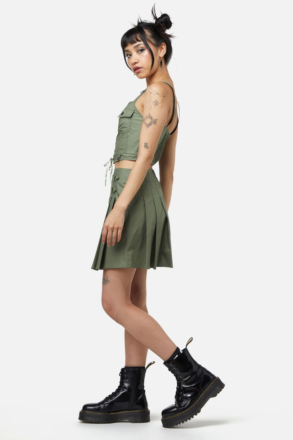 Dangerfield - Field Work Utility Bodice - olive