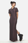 Dangerfield - Glitter Mesh Midi Dress - rainbow-black