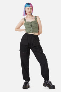 Dangerfield - Field Work Cargo Pant - black