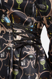 Dangerfield - Ceremonial Printed Shirt Dress - multi