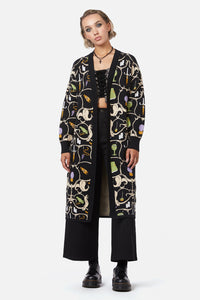 Dangerfield - Ceremonial Long Cardigan - multi