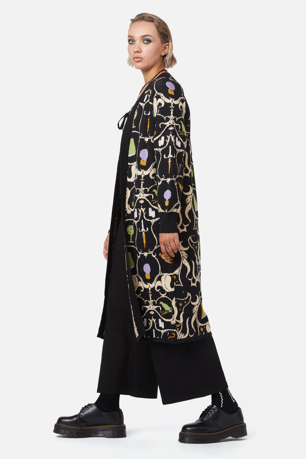 Dangerfield - Ceremonial Long Cardigan - multi
