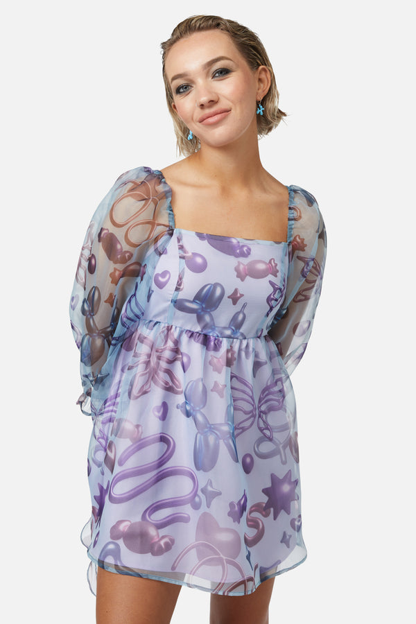 Dangerfield - Abyss Puffy Dress - multi
