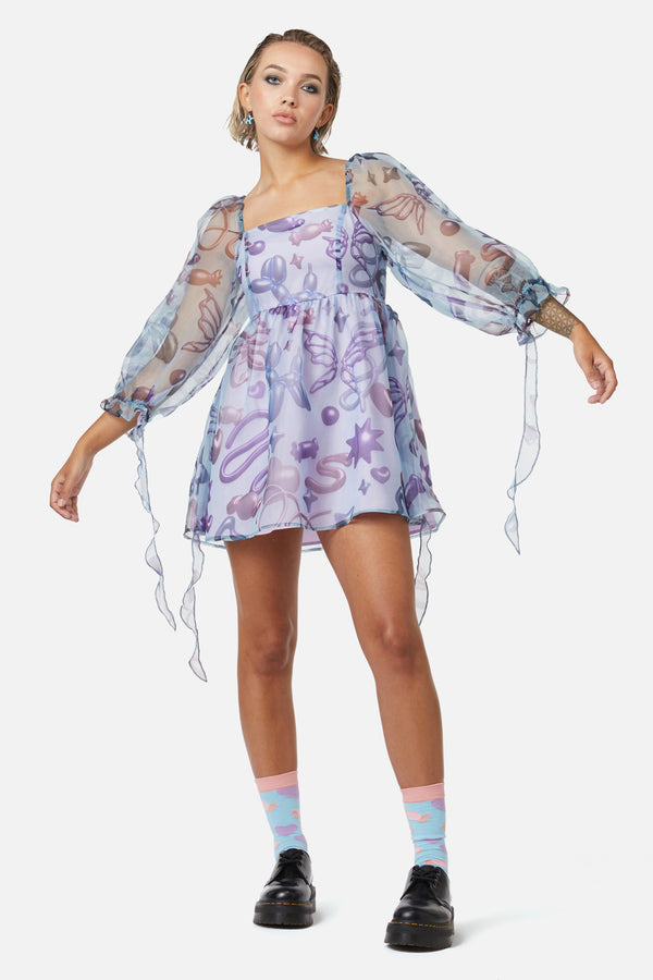 Dangerfield - Abyss Puffy Dress - multi