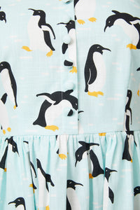 Dangerfield - Penguin Dress - blue