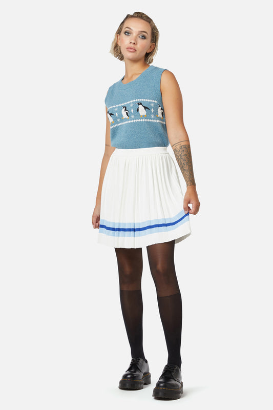 Dangerfield - Snow Fun Skirt - vintage-white