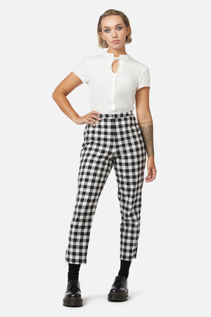 Dangerfield - Flo Pant - black-cream