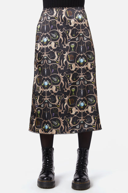 Dangerfield - Ceremonial Midi Skirt - black