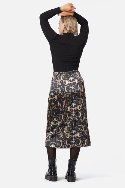 Dangerfield - Ceremonial Midi Skirt - black