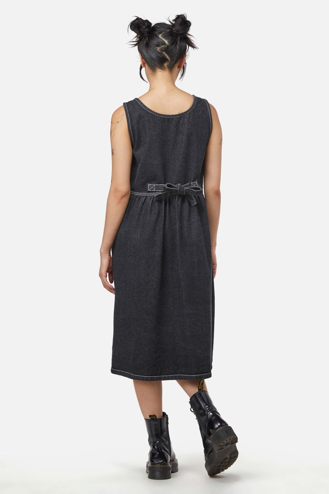Dangerfield - Early Jurassic Dino Pinafore - black