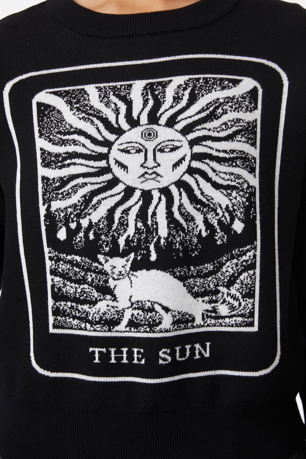 Dangerfield - Sun Moon Knit - black