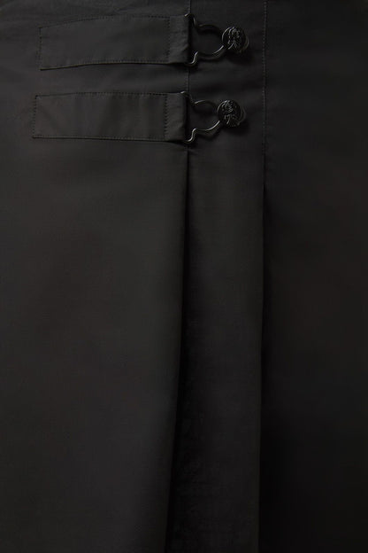 Dangerfield - Curve Field Work Pleated Skirt - black